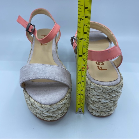 FSJ Women Chic Open Toe Platform Strap Sandal - Picture 5 of 10